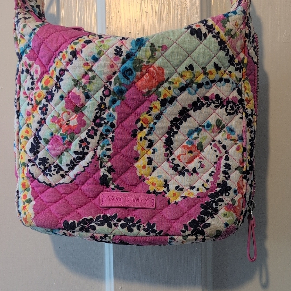Vera Bradley Pink Floral Quilted Bag